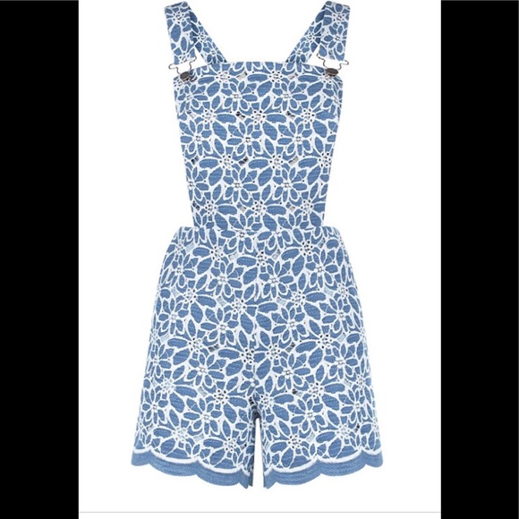 related Other - Related Blue Floral Playsuit